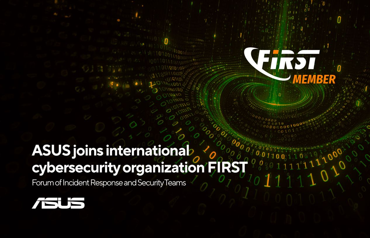 ASUS Joins International Cybersecurity Organization FIRST